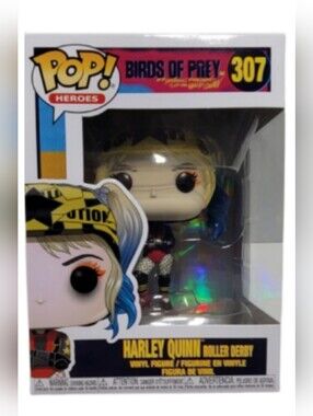 Funko ~ POP! Heroes #307 ~ Birds Of Prey  🛼 Harley Quinn ~ Roller Derby 🛼 *NIB